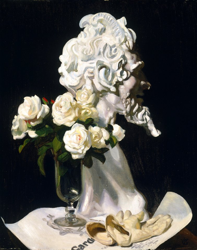 George W Lambert - Pan is dead (still life) - Google Art Project