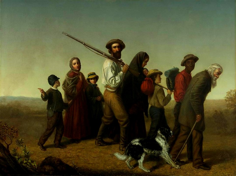 George W. Pettit - Union Refugees - 2011.21 - Crystal Bridges Museum of American Art
