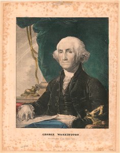 George Washington, first president of the United States LCCN2003679810