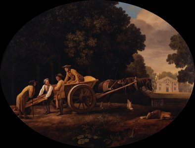 George Stubbs - Labourers - Google Art Project. Free illustration for personal and commercial use.