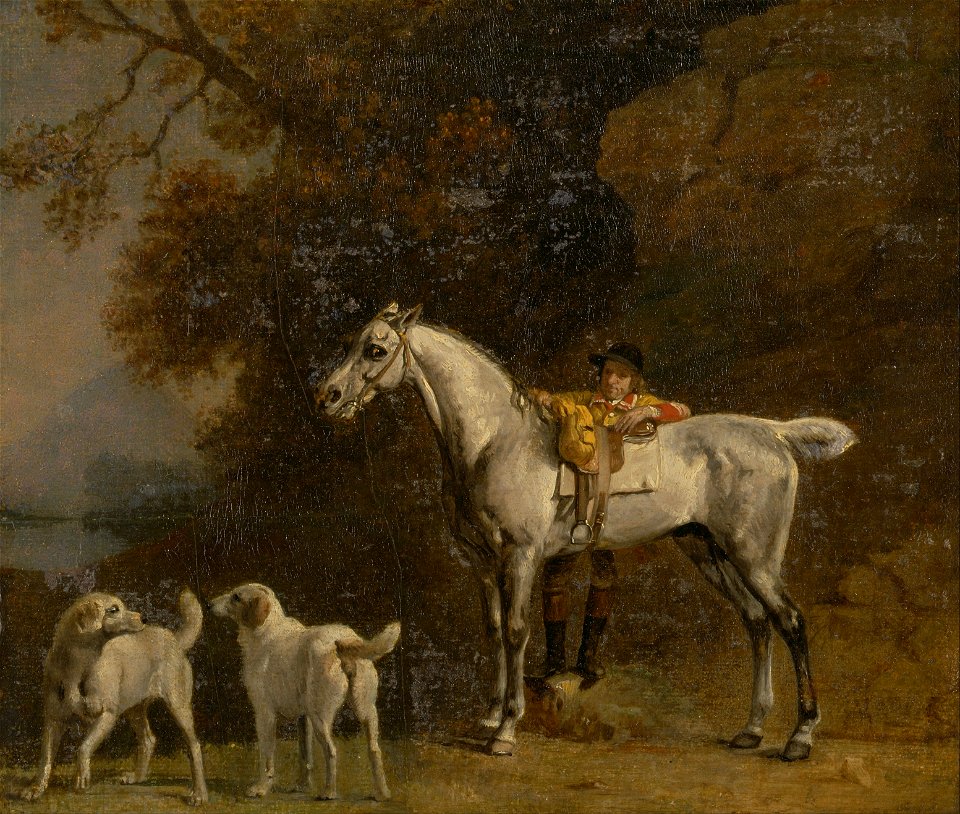 George Stubbs - Studies for or after The 3rd Duke of Richmond with the Charleton Hunt - Google Art Project