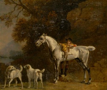 George Stubbs - Studies for or after The 3rd Duke of Richmond with the Charleton Hunt - Google Art Project. Free illustration for personal and commercial use.