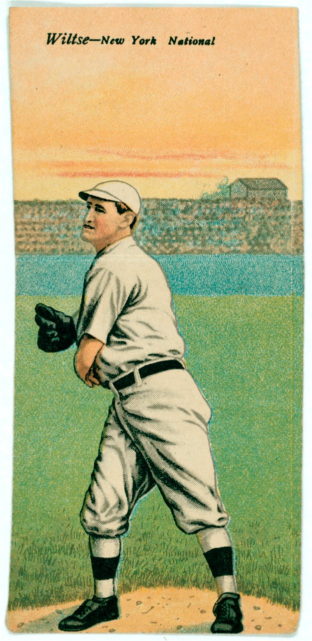 George Wiltse-Fred Merkle, New York Giants, baseball card portrait LCCN2007683869