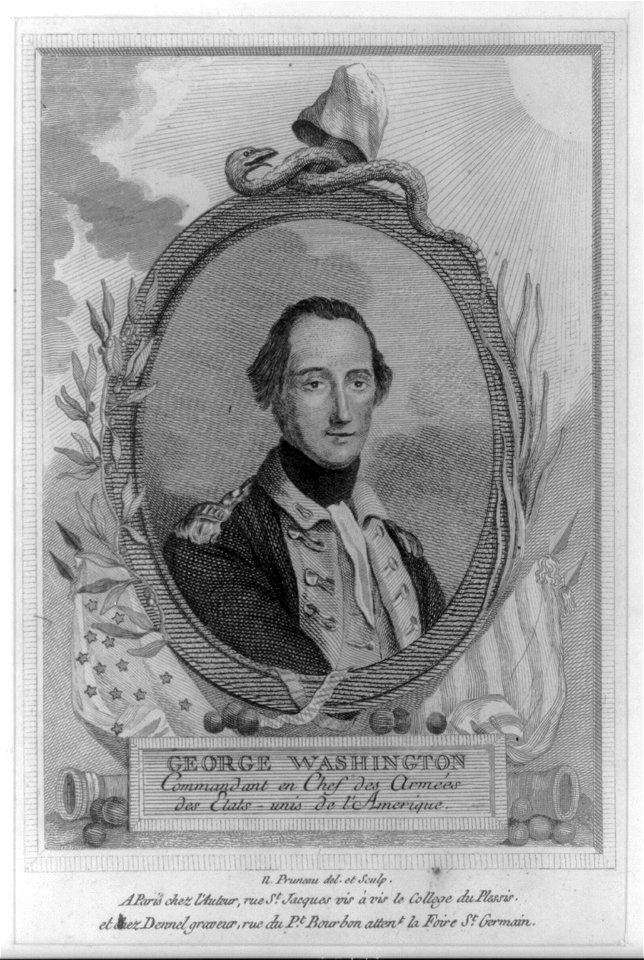 George Washington commandant en chef des armées des Etats-unis de l'Amerique LCCN2004666684