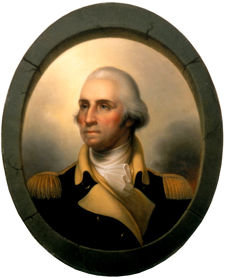 George Washington by Peale, 1823