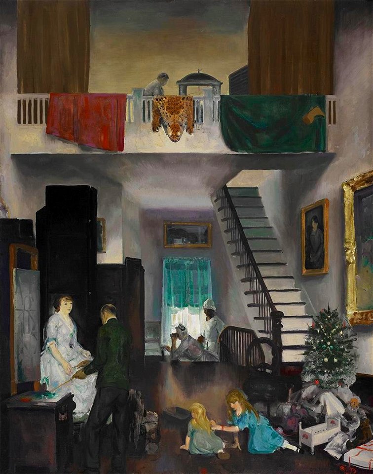 George Wesley Bellows - The Studio - 2010.81 - Crystal Bridges Museum of American Art