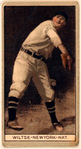 George Wiltse, New York Giants, baseball card portrait LCCN2008677992
