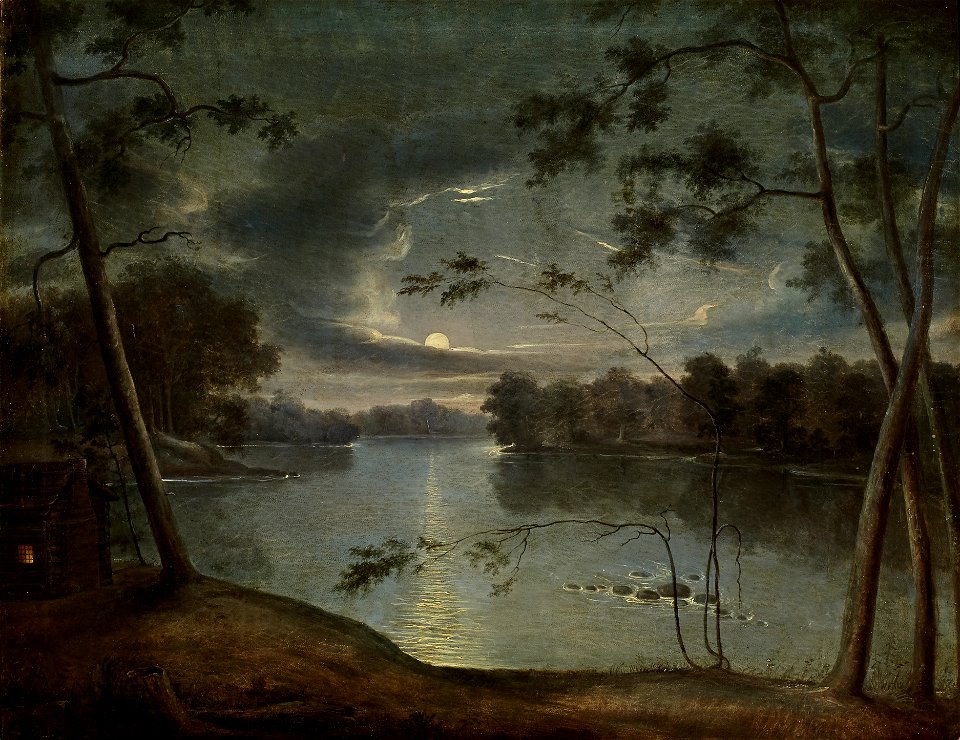 George Winter - Nocturnal Landscape - 75.129 - Indianapolis Museum of Art