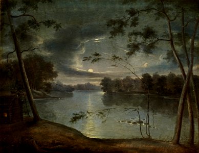 George Winter - Nocturnal Landscape - 75.129 - Indianapolis Museum of Art