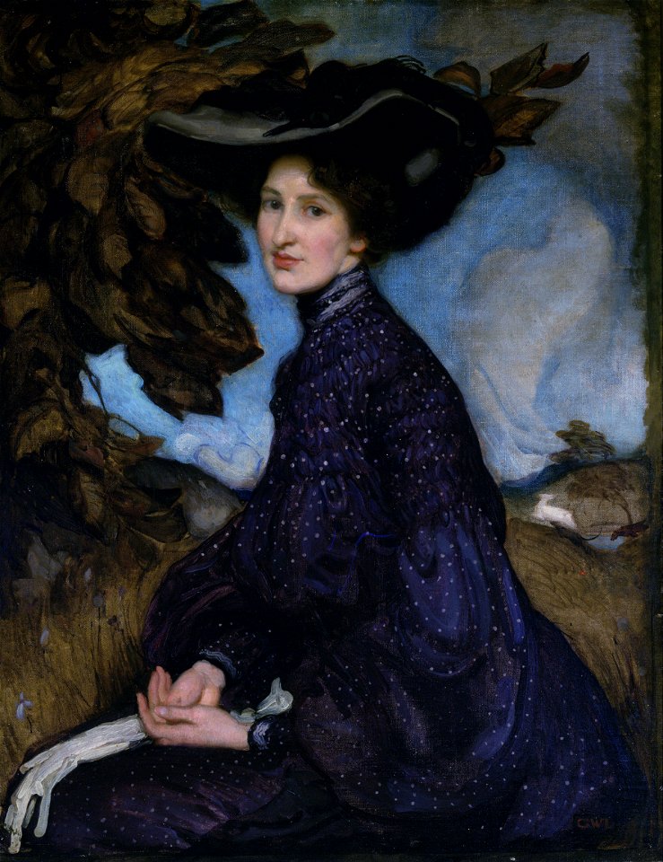George W Lambert - Miss Thea Proctor - Google Art ProjectFXD