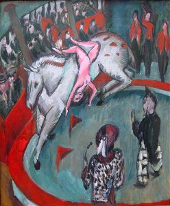 Ernst Ludwig Kirchner Zirkusreiterin 1913-1