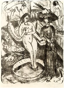 Ernst Ludwig Kirchner Der Besuch der Freundin 1912