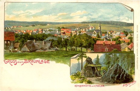 Erwin Spindler Ansichtskarte Braunlage-Köhlerhütte