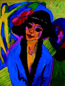 Ernst Ludwig Kirchner Bildnis Gerda