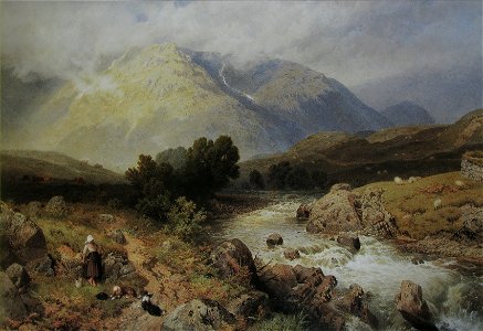 Foster Highland Scene near Dalmally