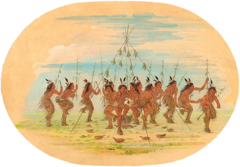 Green Corn Ceremony - Minatarrees