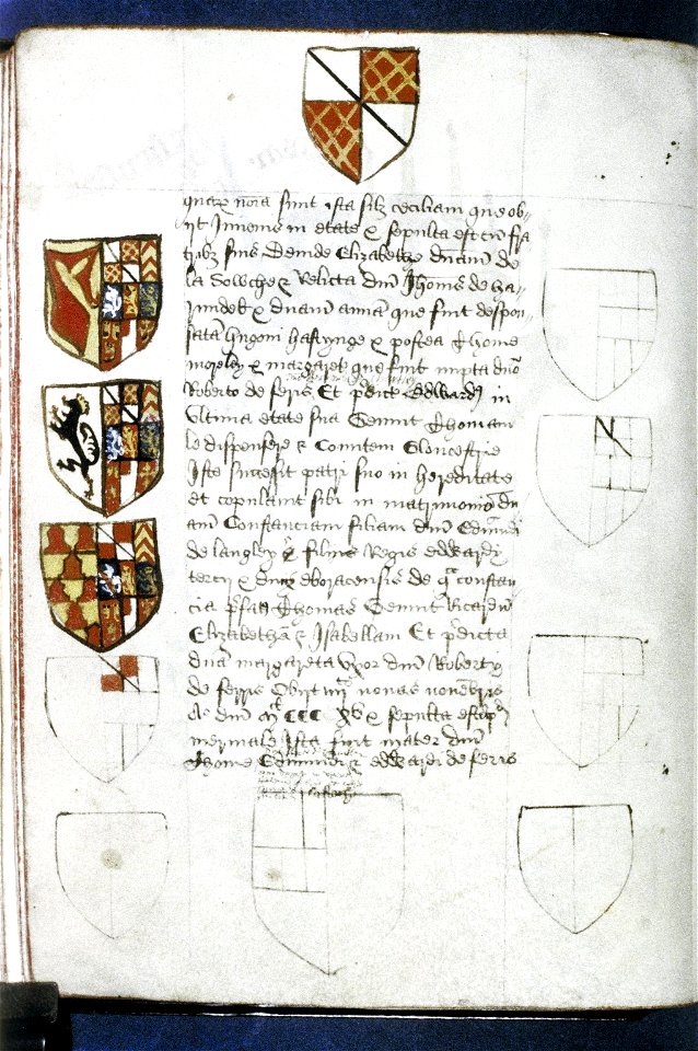 Founders Book of Tewkesbury Abbey, Frame 16