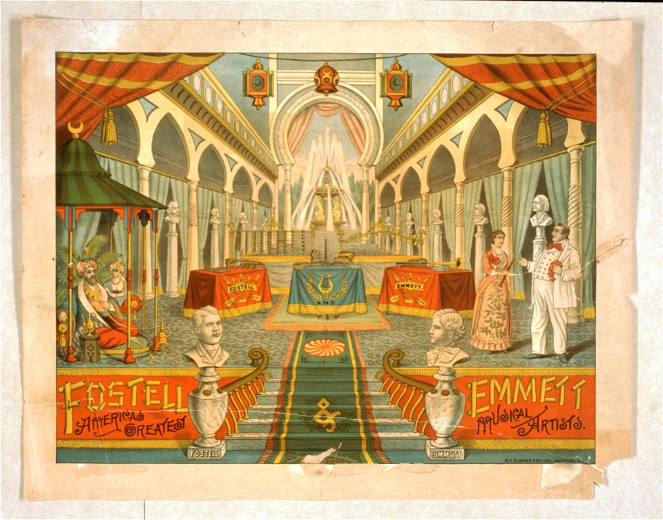 Fostel and Emmett America's greatest musical artists. LCCN2014635918