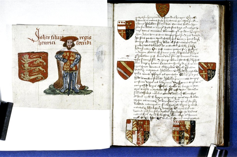 Founders Book of Tewkesbury Abbey, Frame 8