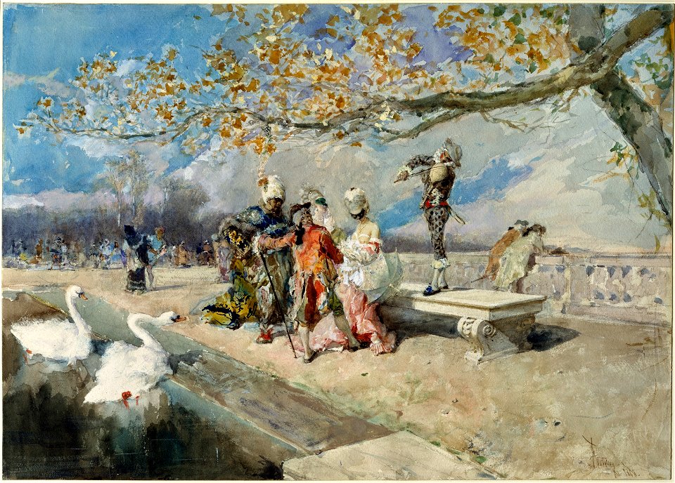 Fortuny.La mascarada.Metropolitan N.Y.