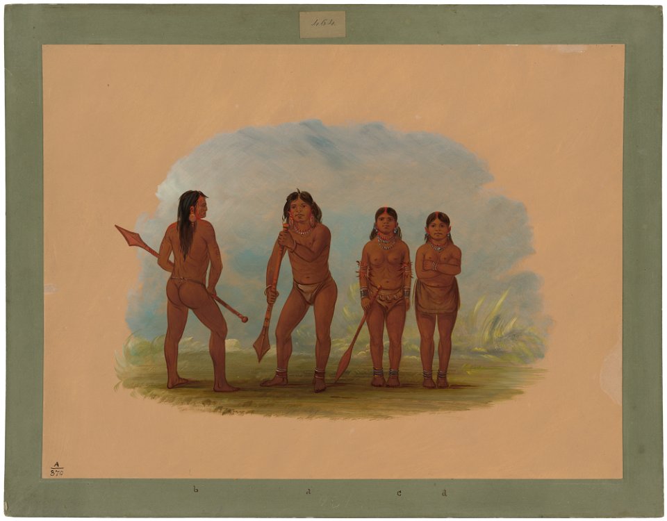 Four Angustura Indians C17029
