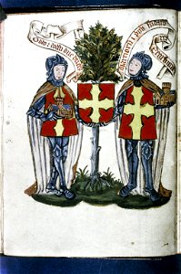 Founders Book of Tewkesbury Abbey, Frame 2