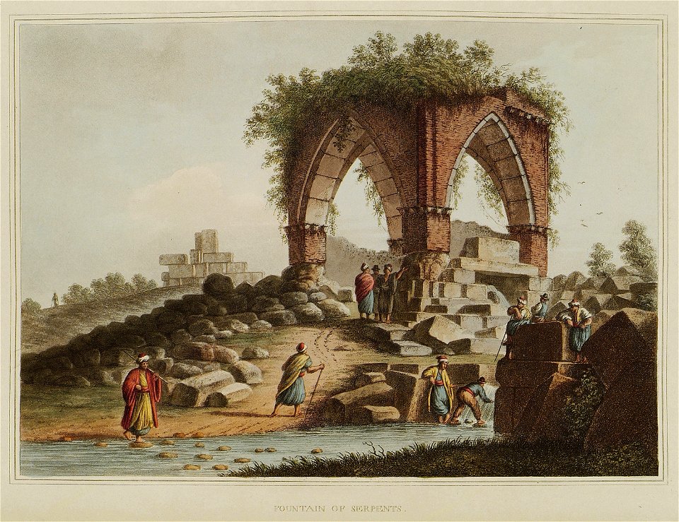 Fountain of Serpents - Mayer Luigi - 1810