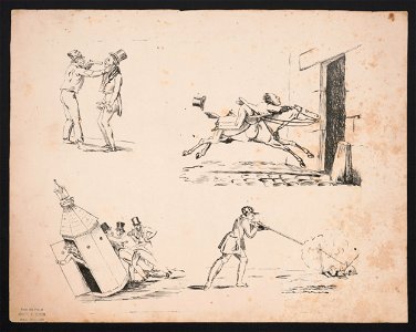 Four humorous scenes LCCN2014649353