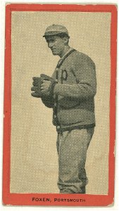 Foxen, Portsmouth Team, baseball card portrait LCCN2007683838