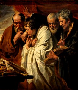 Four Evangelists Jordaens Louvre Inv1404