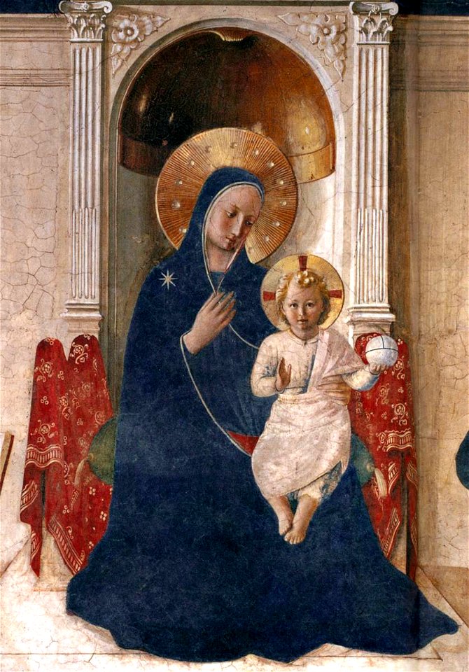 Fra Angelico - Sacra Conversazione (detail) - WGA00565