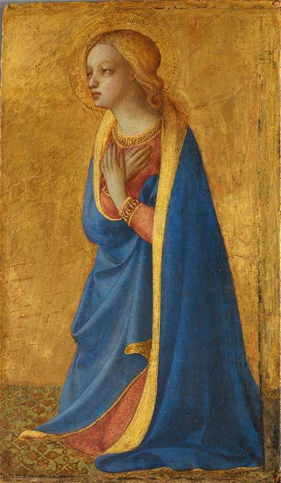 Fra Angelico - Maria der Verkündigung - 637 - Bavarian State Painting ...