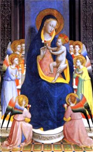 Fra Angelico - San Domenico Altarpiece (detail) - WGA00445