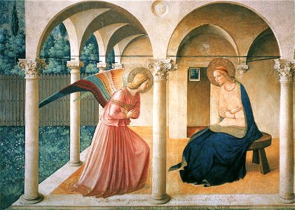 Fra Angelico - The Annunciation - WGA00555