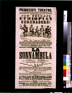 Fourteenth appearance in this country of the celebrated New Orleans Ethiopian Serenaders LCCN2014635580