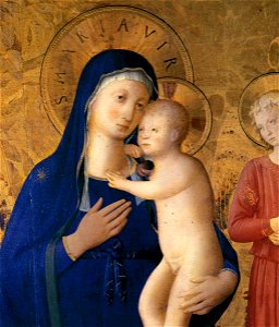 Fra Angelico - Bosco ai Frati Altarpiece (detail) - WGA00638