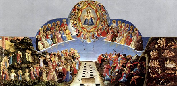 Fra Angelico - Last Judgement - WGA00467. Free illustration for personal and commercial use.