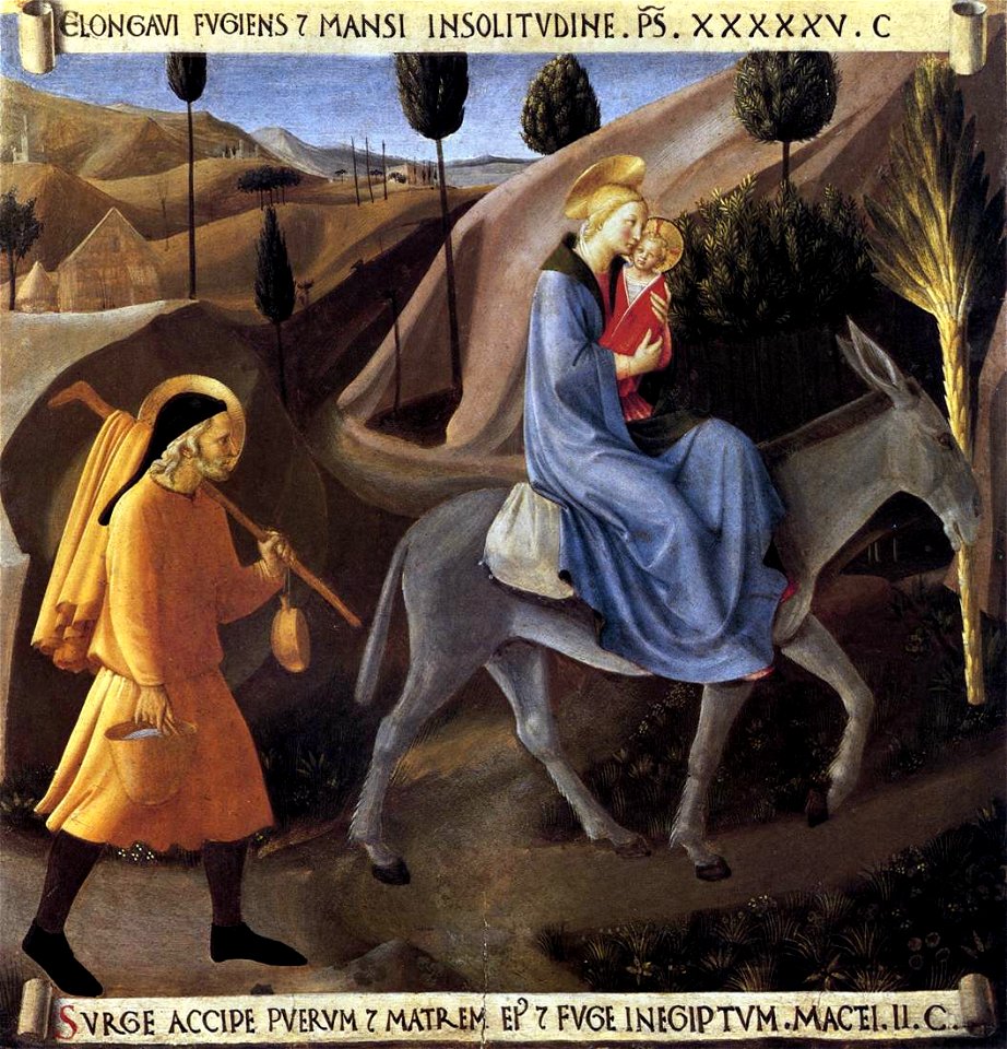 Fra Angelico - Flight into Egypt - WGA00609