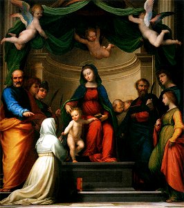Fra Bartolomeo - The Marriage of St Catherine of Siena - WGA01362