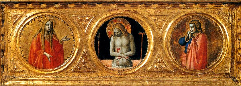 Fra Angelico - Predella of the St Peter Martyr Altarpiece (detail) - WGA00617. Free illustration for personal and commercial use.