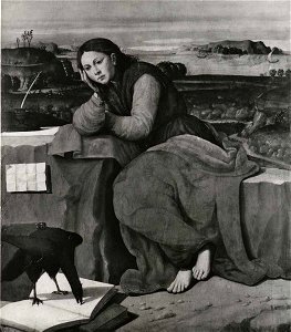 Fra Bartolomeo - San Giovanni Evangelista in Patmos, inv. O 1394
