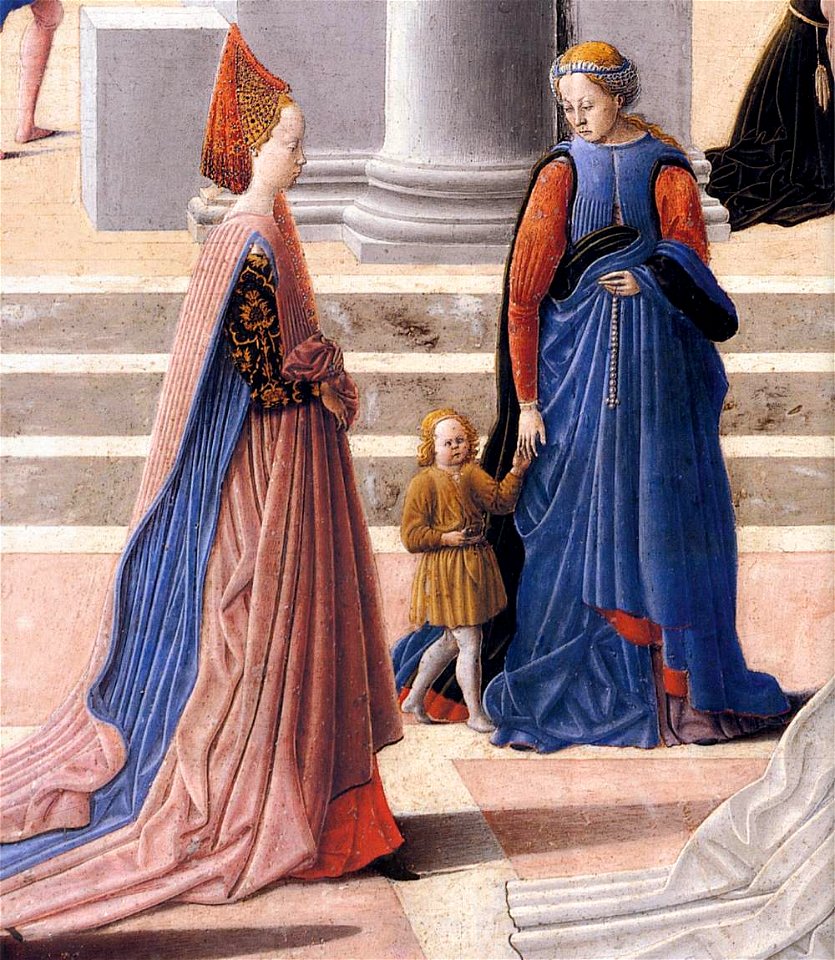 Fra Carnevale - The Birth of the Virgin (detail) - WGA04260