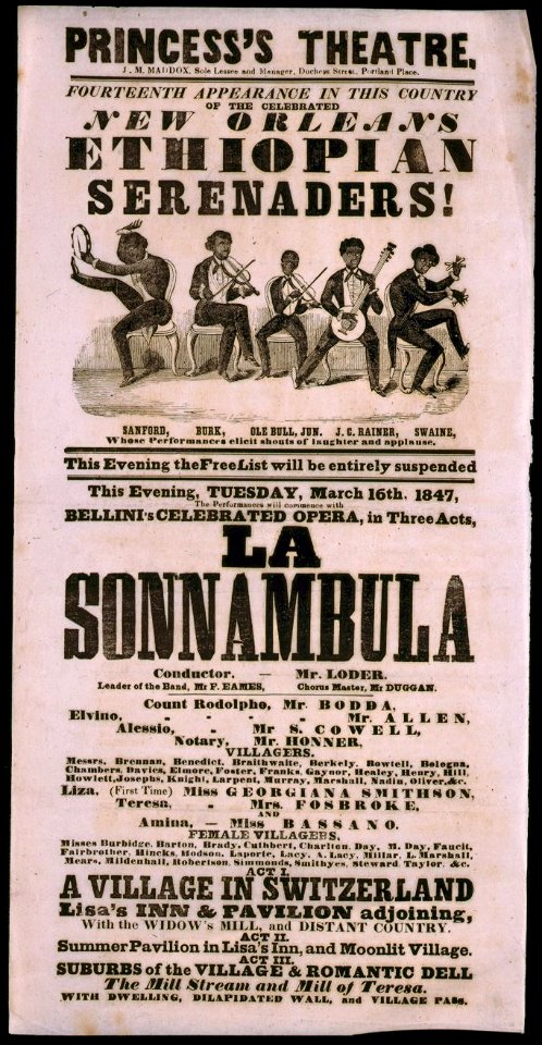 Fourteenth appearance in this country of the celebrated New Orleans Ethiopian Serenaders LCCN2014635580