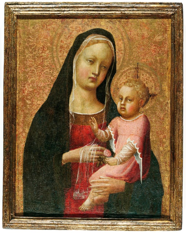 Fra Angelico - The Virgin and Child - 1962.277 - Fogg Museum