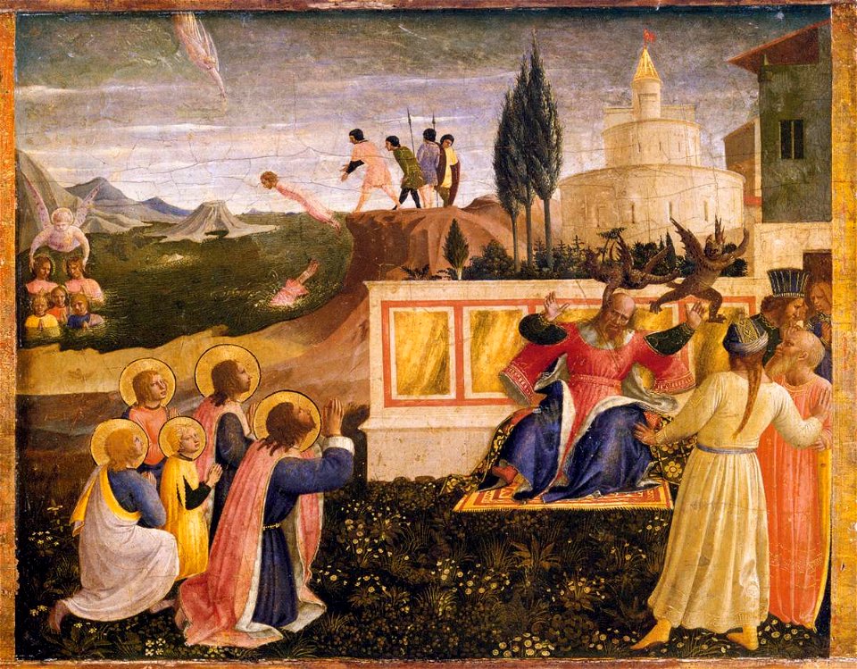 Fra Angelico - Saint Cosmas and Saint Damian Salvaged - WGA00513