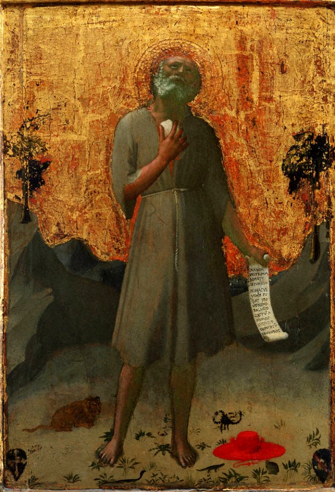 Fra Angelico - The Penitent Saint Jerome - y1963-1 - Princeton University Art Museum