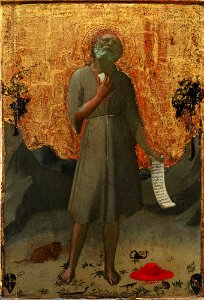 Fra Angelico - The Penitent Saint Jerome - y1963-1 - Princeton University Art Museum