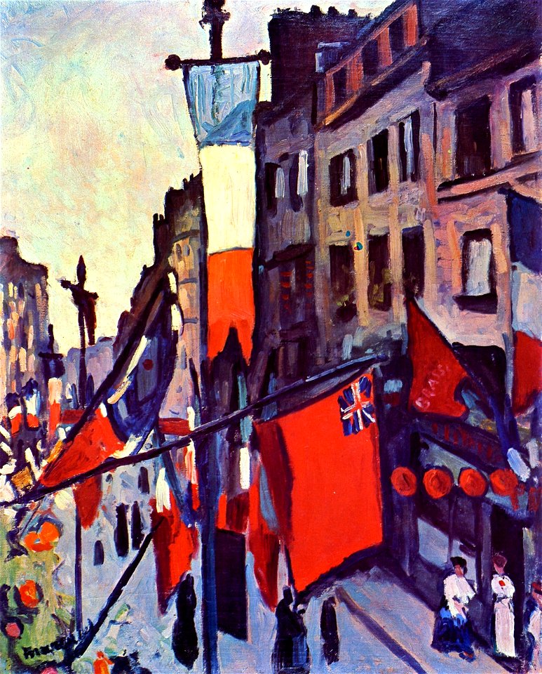 Fourteenth of July Albert Marquet (1906)
