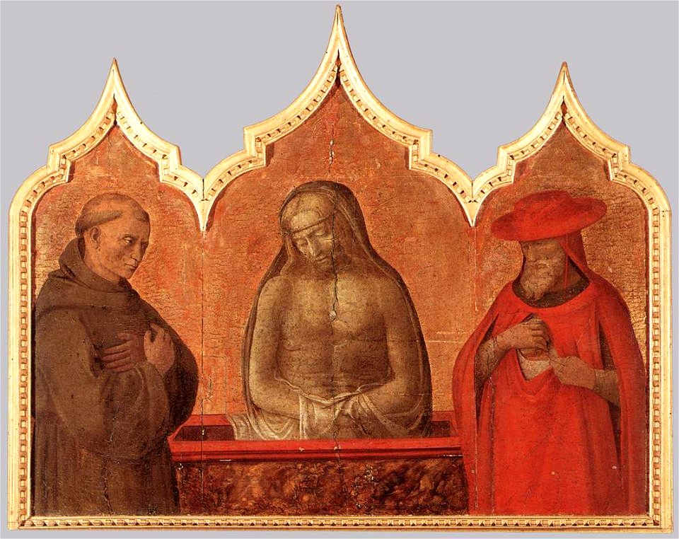 Fra Filippo Lippi - Man of Sorrows - WGA13186