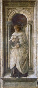 Fra Filippo Lippi - St Alberto of Trapani - WGA13279. Free illustration for personal and commercial use.